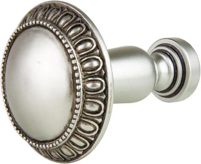 Main image of Boniface Decorative Tie Back Pair - Satin Nickel