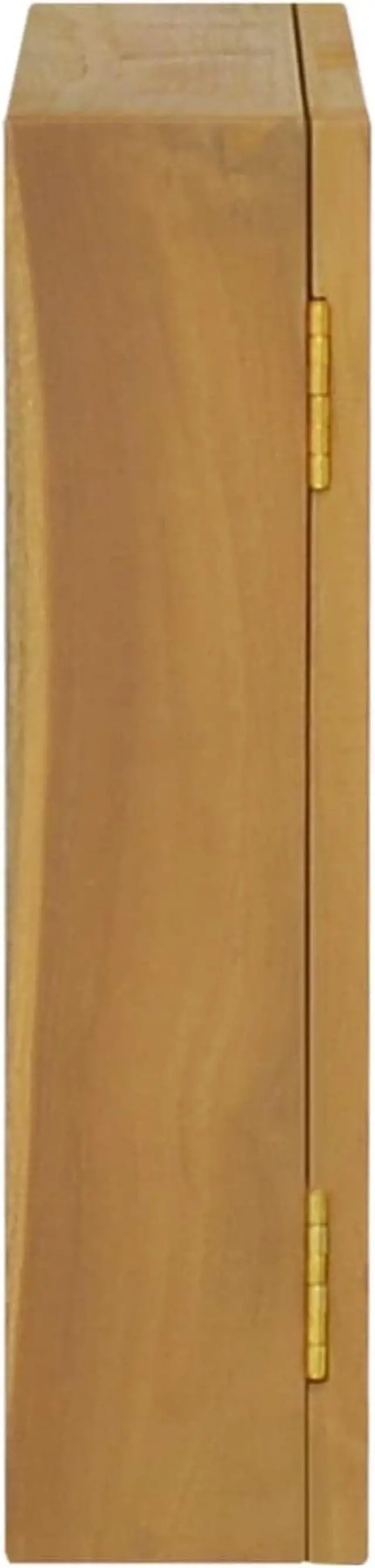 Alt view image 4 of 16 - vidaXL Mirror Cabinet 23.6"x3.9"x15.7" Solid Wood Teak