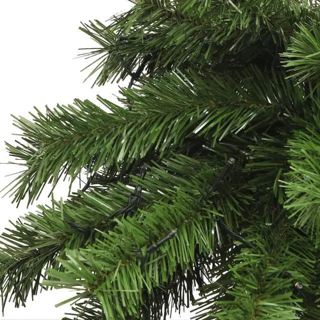 Alt view image 4 of 16 - vidaXL Artificial Double Palm Tree with LEDs 41.3"&70.9"