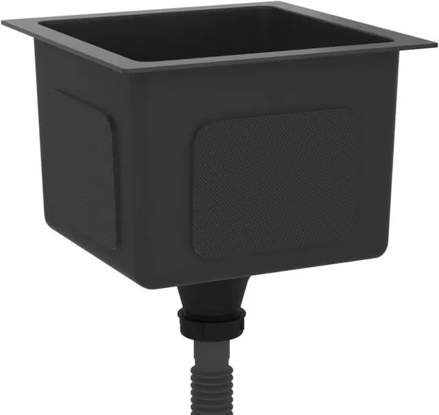Alt view image 3 of 13 - vidaXL Handmade Kitchen Sink Black Stainless Steel