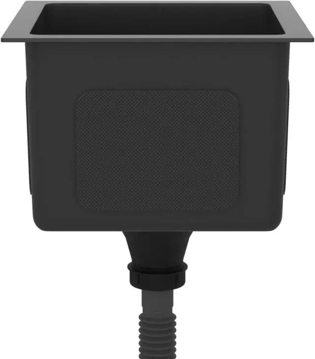 Alt view image 4 of 13 - vidaXL Handmade Kitchen Sink Black Stainless Steel