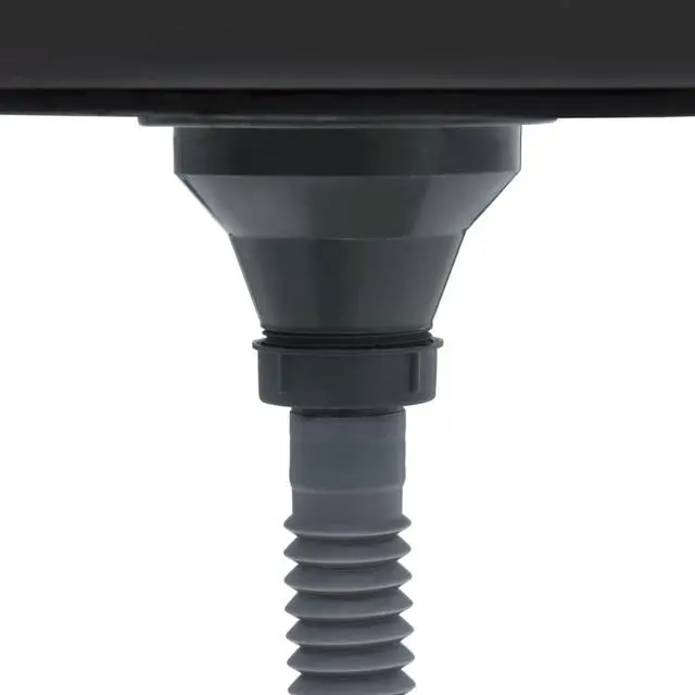 Alt view image 6 of 12 - vidaXL Handmade Kitchen Sink Black Stainless Steel