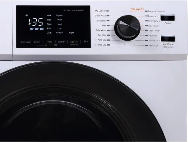 Alt view image 8 of 15 - 2.7-Cu. Ft. Ventless Washer/Dryer Combo in White