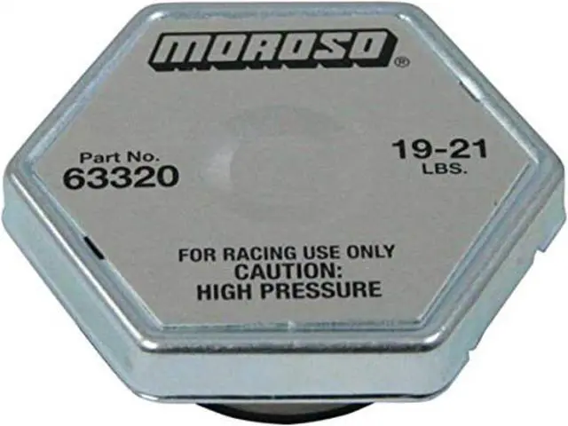 Alt view image 5 of 5 - Moroso 63320 20 lbs. Radiator Cap