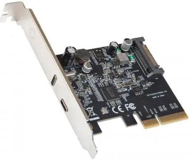 Alt view image 9 of 10 - Single Port USB-C 3.2 Gen 2x2 PCI-e Gen 3 x4 Expansion Card