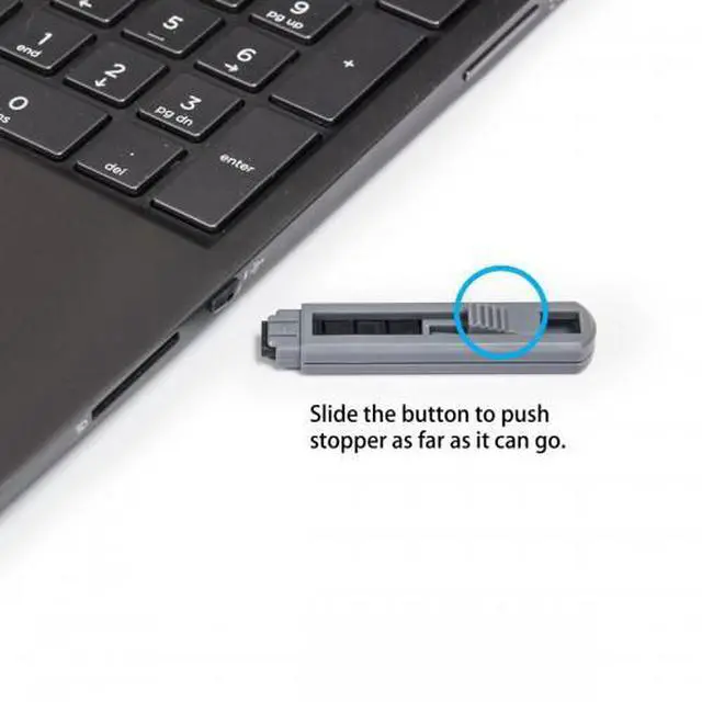 Alt view image 17 of 17 - 6 Piece USB-C Type-C Port Blocker with Removal Tool