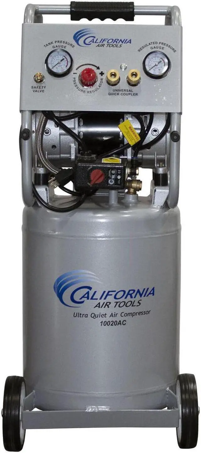 Main image of California Air Tools 10020AC Ultra Quiet  & Oil-Free  2.0 Hp, 10.0 Gal. Aluminum Tank Air Compressor