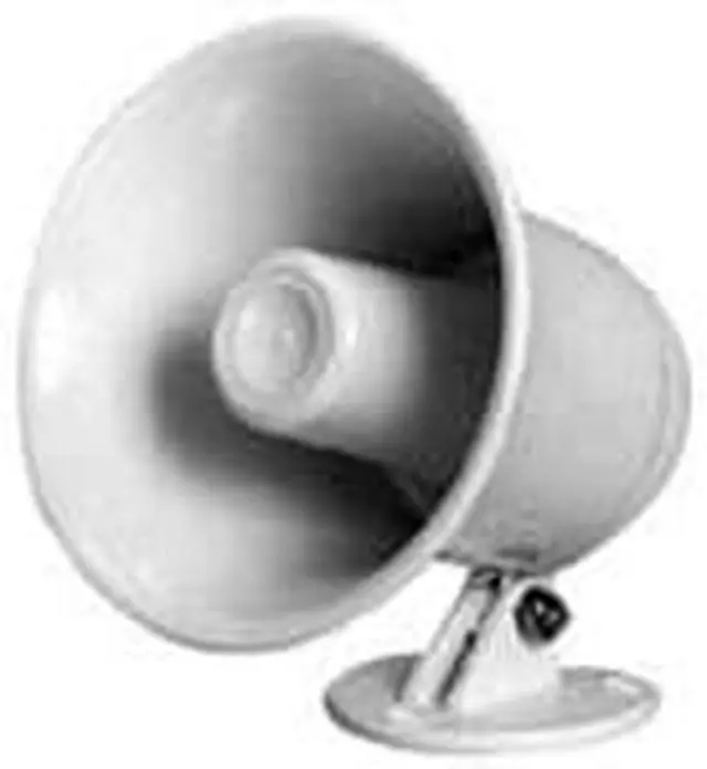 Alt view image 4 of 4 - SPECO TECHNOLOGIES SPC5P PA Horn,Weatherproof,White,10 W