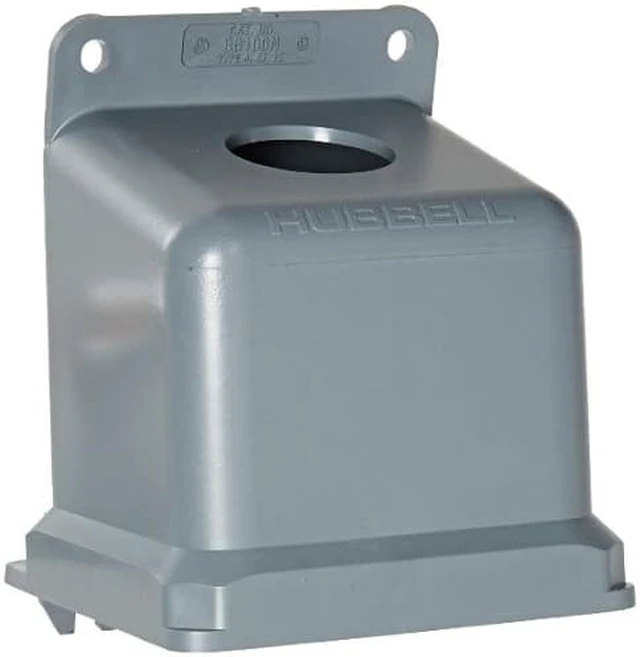 Alt view image 5 of 6 - HUBBELL BB100N 15 DEGREE NON-METALLIC BACK BOX FOR 100A