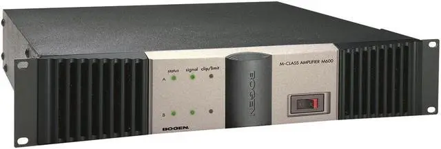 Alt view image 3 of 3 - BOGEN M600 600 WATT AMP