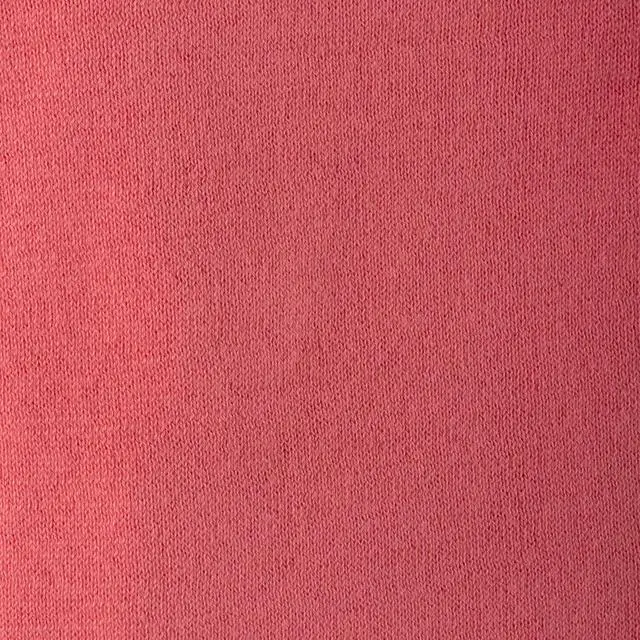 Alt view image 4 of 5 - Tickled Pink Solid Cotton Poncho, Coral