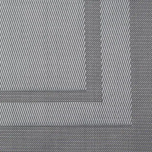 Alt view image 3 of 6 - DII Gray PVC Doubleframe Table Runner 14x72