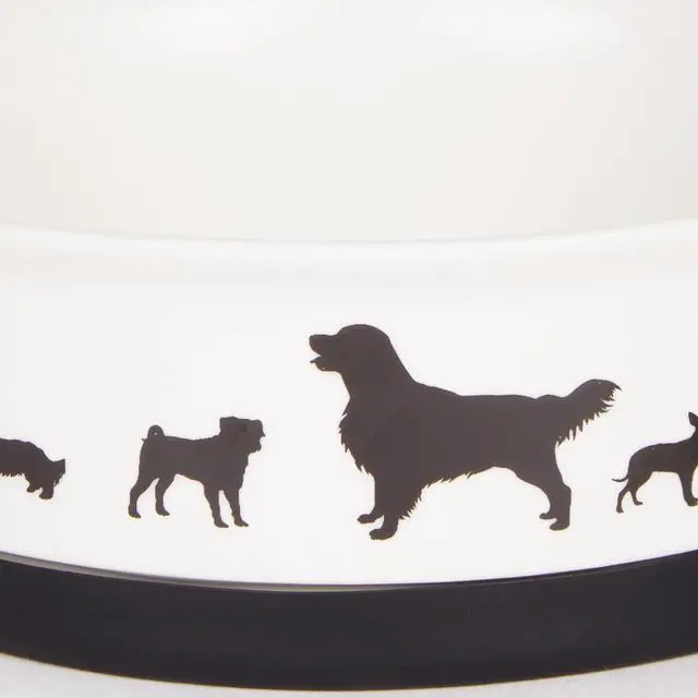Alt view image 3 of 6 - DII Pet Bowl Dog Show Medium 6Dx2H (Set of 2)