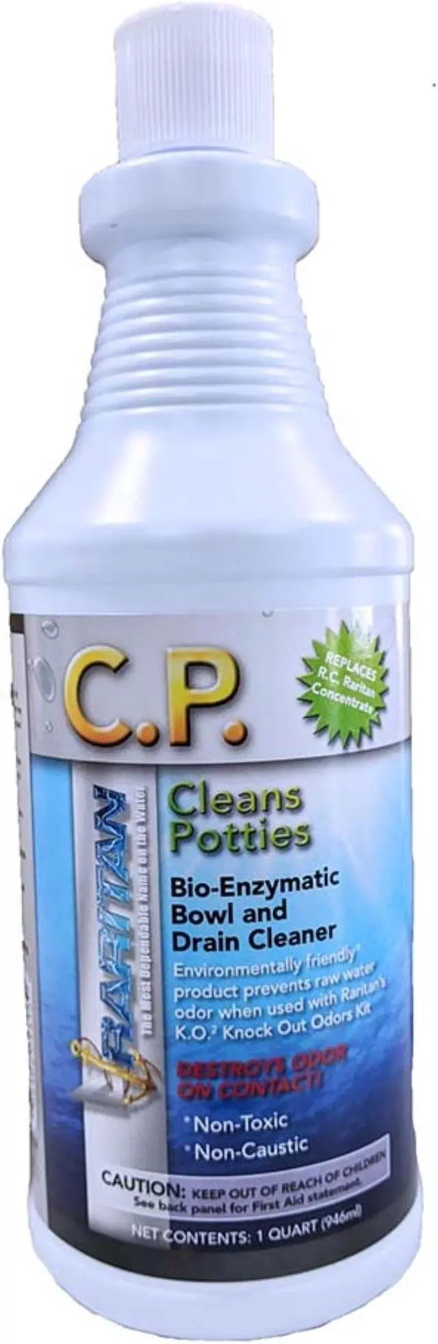 Alt view image 4 of 6 - RARITAN C.P. CLEANS POTTIES 32OZ BOTTLE BIO-ENZYMATIC