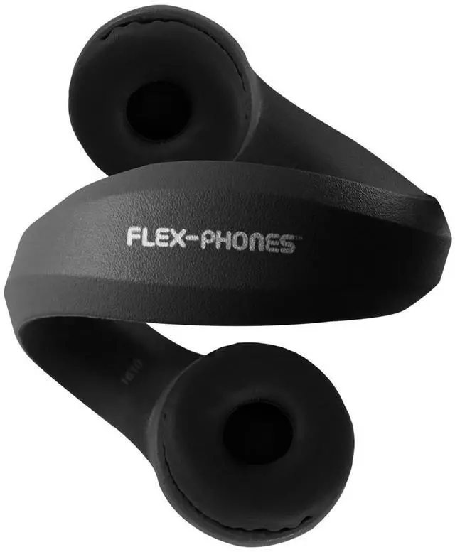Alt view image 4 of 5 - 42 Pack of Flex Phones, foam headphone, 3.5mm stereo plug, straight cord, Blue