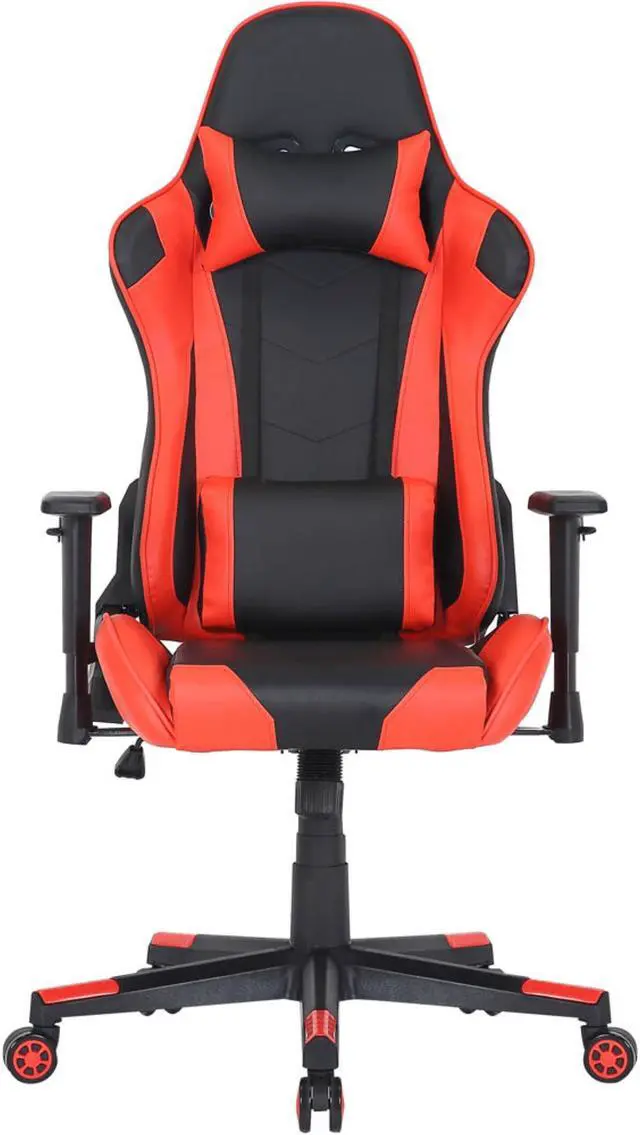 Main image of Hanover Commando Gas Lift 2-Tone Gaming Chair, Faux Leather, NO Cushions