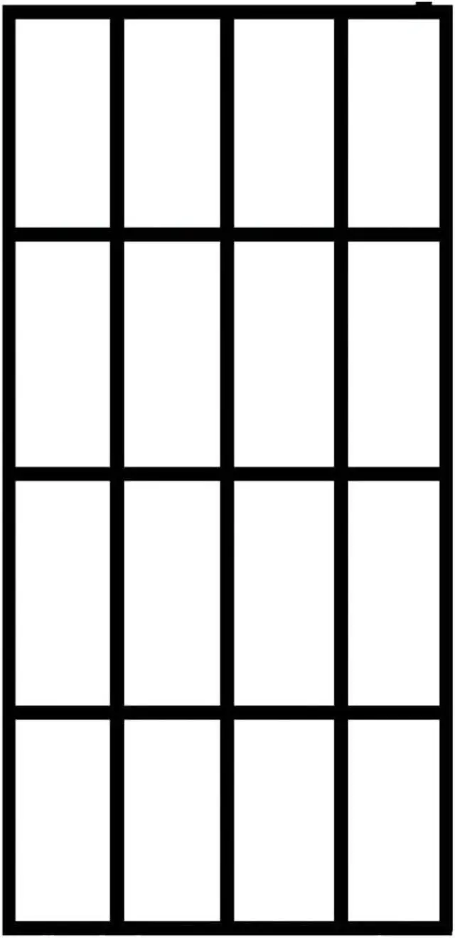 Alt view image 8 of 8 - vidaXL Walk-in Shower Enclosure Bathroom Wall Panel Shower Screen Tempered Glass