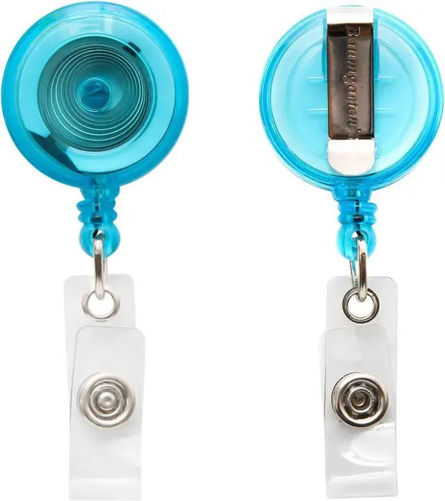 Alt view image 15 of 15 - SICURIX Vinyl Punched ID Badge Holders - Horizontal - Horizontal - 2.5" x 3.5" x - Vinyl - 50 / Pack - Clear