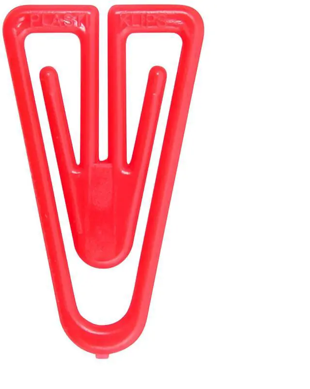 Alt view image 14 of 18 - Baumgartens Plastiklips Paper Clips Large Assorted Colors 200/Box LP0600