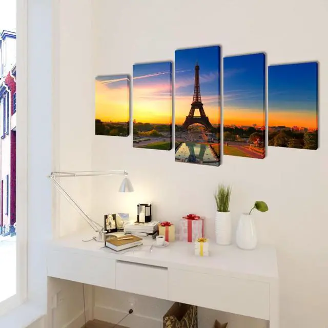 Alt view image 6 of 6 - vidaXL Canvas Wall Art Canvas Prints Canvas Posters Wall Decorations for Office