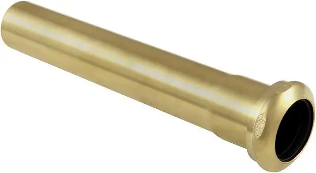 Alt view image 2 of 2 - FAUCETURE EVP1007 EVP1007 Century 8" X 1-1/4" O.D Slip Joint Brass Extension