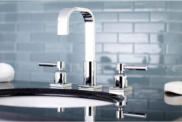 Alt view image 3 of 6 - Fauceture FSC8961DL 8 in. Widespread Bathroom Faucet, Polished Chrome