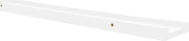 Alt view image 13 of 17 - vidaXL Wall Shelves Floating Display Shelves Wall Mounted 2 Pcs White 31.5"