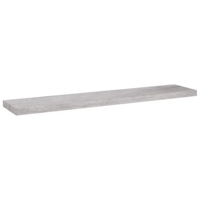 Alt view image 14 of 19 - vidaXL Floating Wall Shelf Concrete Gray MDF Hanging Storage Display Organizer