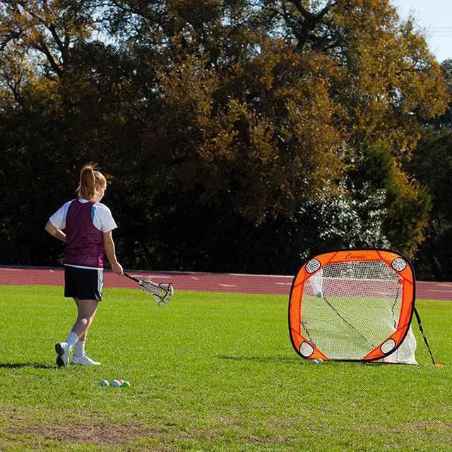 Alt view image 8 of 8 - Champion Sports LG44 Lacrosse Pop Up Target Trainer - 4 ft x 4 ft