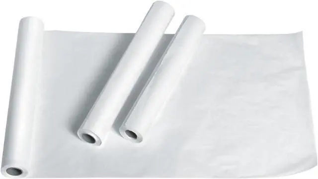 Alt view image 4 of 5 - Exam Table Paper, Deluxe Crepe, 21" x 125', White, 12 Rolls/Carton