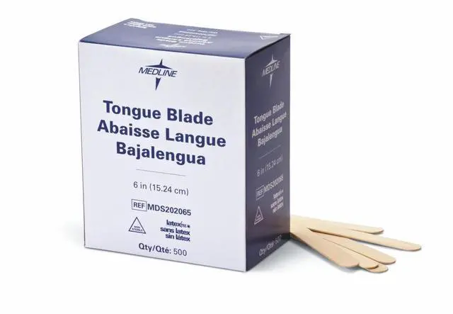 Alt view image 10 of 10 - Medline MDS202065 Non-Sterile Tongue Depressors