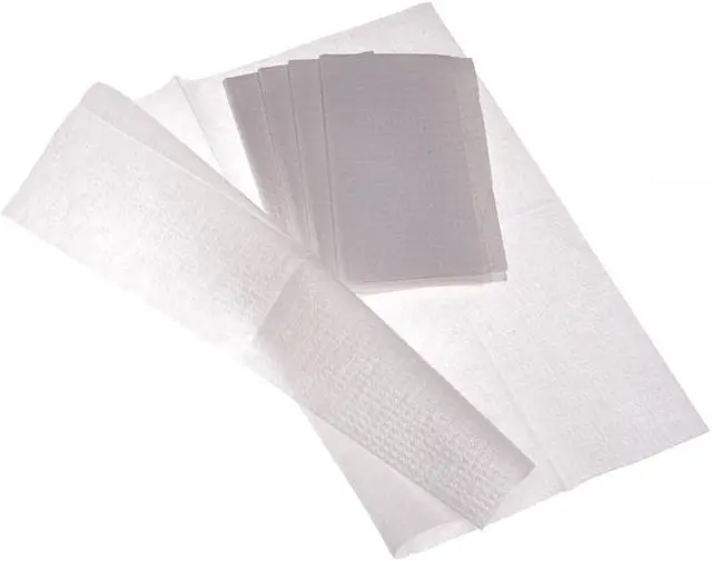 Alt view image 7 of 7 - Medline NON24356W 2-Ply Tissue/Poly Professional Towels,White Case Of 500 EA