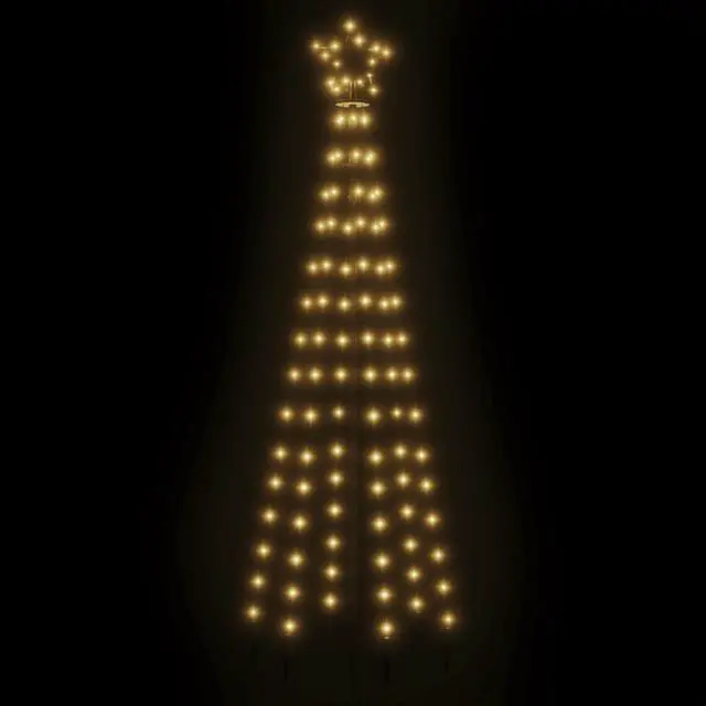 Alt view image 14 of 15 - vidaXL Christmas Tree Decoration Xmas Tree Lights with Spikes Warm White LEDs