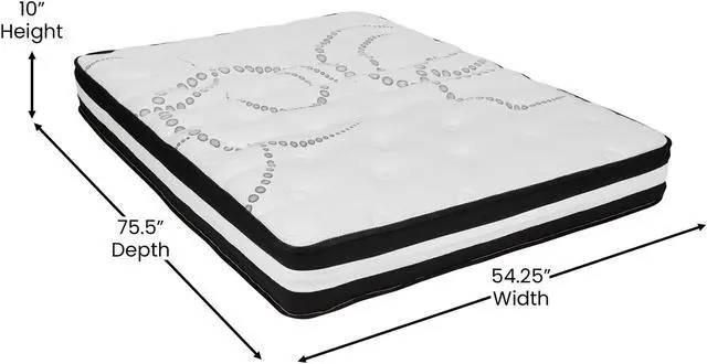 Alt view image 19 of 20 - Riverdale Full Size Tufted Upholstered Platform Bed in Beige Fabric