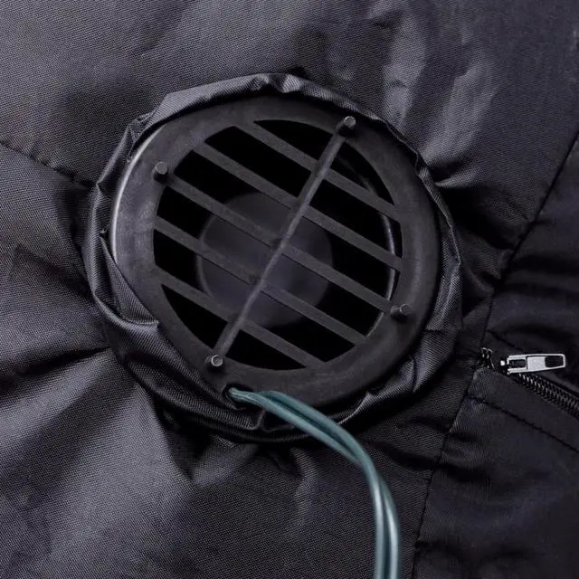 Alt view image 7 of 10 - vidaXL Christmas Inflatable Santa Claus with LEDs 4 ft