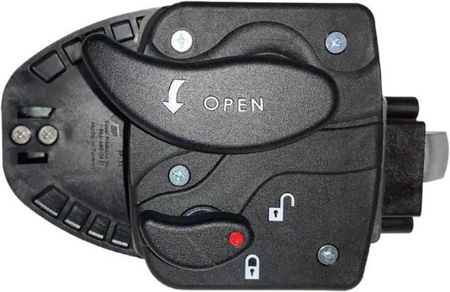 Alt view image 7 of 7 - TRAVEL TRAILER SQUEEZE LATCH-BLACK