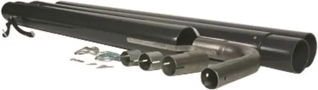 Alt view image 10 of 11 - camco black 44461 genturi generator exhaust system