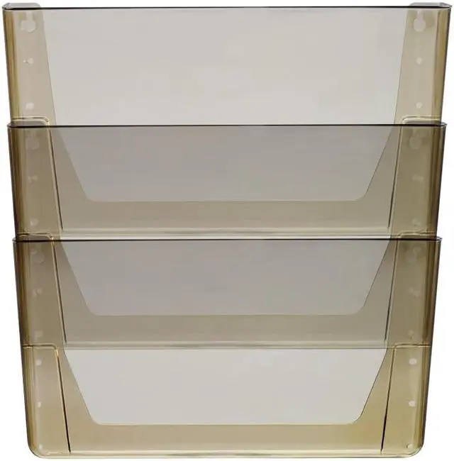 Alt view image 7 of 7 - Storex Industries 70247U06C Wall File, Legal, 16 x 14 - Smoke
