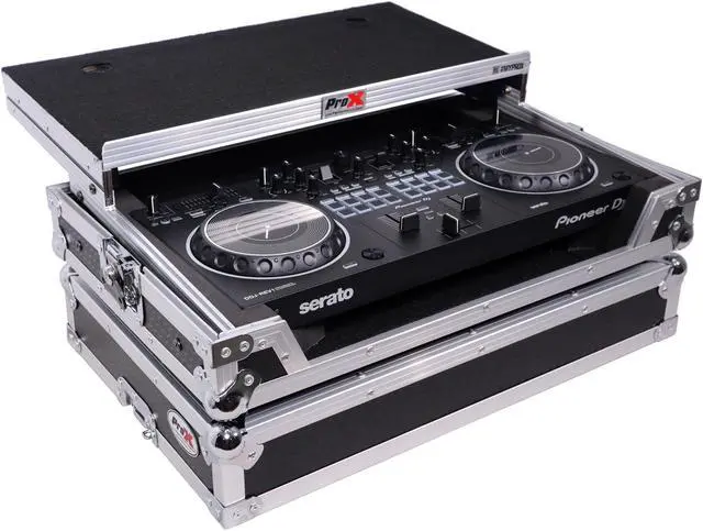 Alt view image 3 of 8 - ProX X-DDJREV1LT ATA Flight Case For Pioneer DDJ-REV1 DJ Controller with Laptop Shelf