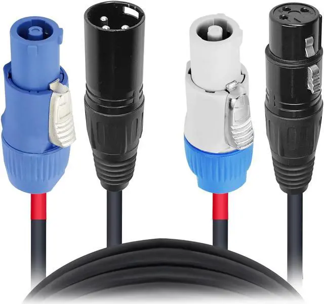 Main image of ProX XC-PWC14-XLR03 3' PowerCon/XLR Link High Performance Audio Cable