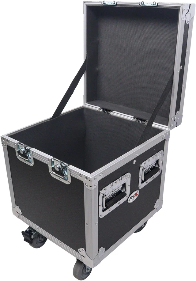 Alt view image 2 of 10 - ProX XS-UTL17 ATA Utility Flight Travel Heavy-Duty Storage Road Case with 4" in casters 18"x18"x18' Exterior