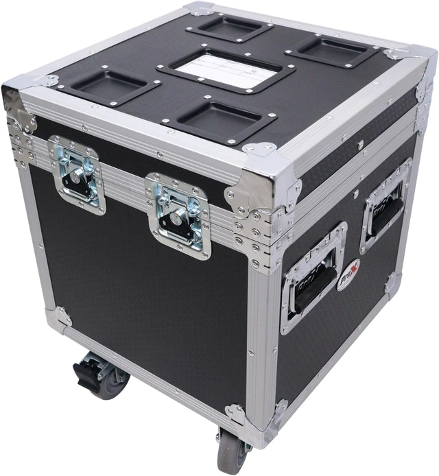 Alt view image 5 of 10 - ProX XS-UTL17 ATA Utility Flight Travel Heavy-Duty Storage Road Case with 4" in casters 18"x18"x18' Exterior