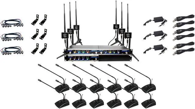Alt view image 3 of 3 - VOCOPRO DUAL WIRELESS MICROPHONE ANTENNA