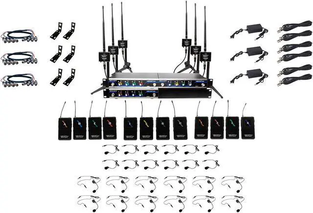 Alt view image 3 of 3 - VOCOPRO DUAL WIRELESS MICROPHONE ANTENNA
