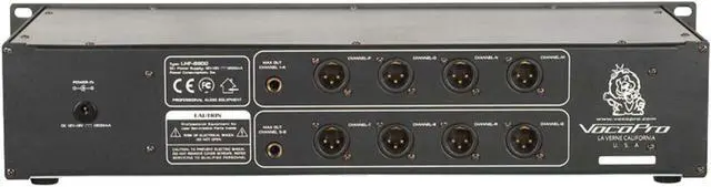 Alt view image 2 of 10 - 8 Channel UHF-Wireless Microphone System with Mic Stands