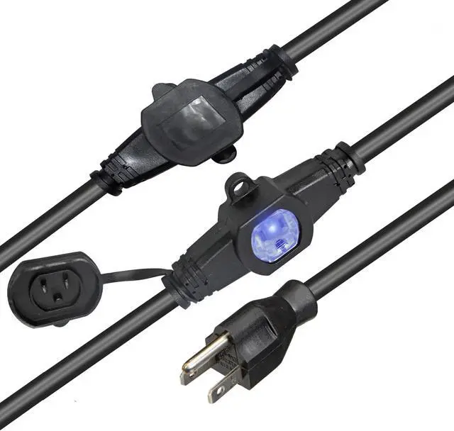 Alt view image 2 of 6 - ProX XC-MEP12-326 (32ft 6 Outlet Extension Cord)