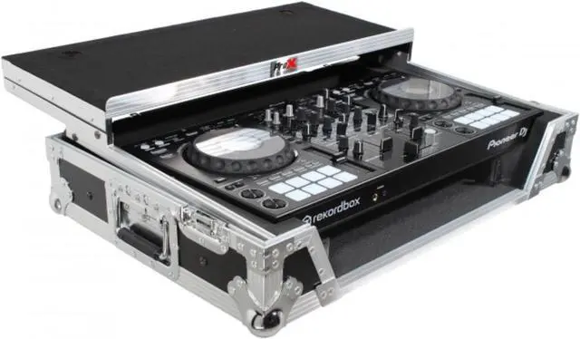 Alt view image 5 of 8 - ProX XS-DDJ800 WLT Flight Case For Pioneer DDJ-800 Digital Controller W-Sliding Laptop Shelf and Wheels