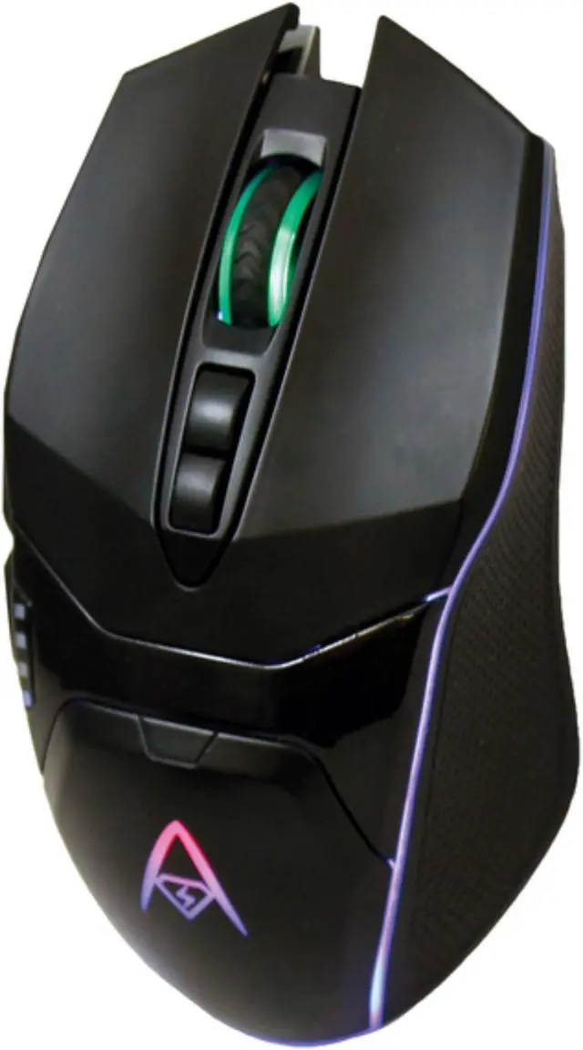 Alt view image 6 of 7 - ADESSO iMouse X5 Black 6 Buttons 1 x Wheel USB Wired Optical RGB Illuminated Gaming Mouse