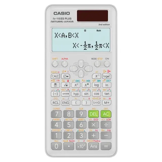 Alt view image 19 of 20 - Casio Calculator,Scientific,Wh FX115ESPLS2