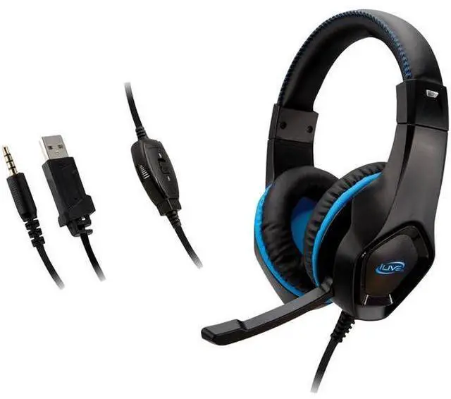 Alt view image 11 of 11 - iLive IAHG19B IAHG19B Gaming Headphones